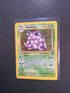 Nidoking - 11/130 Holo Rare - Pokemon Base Set 2