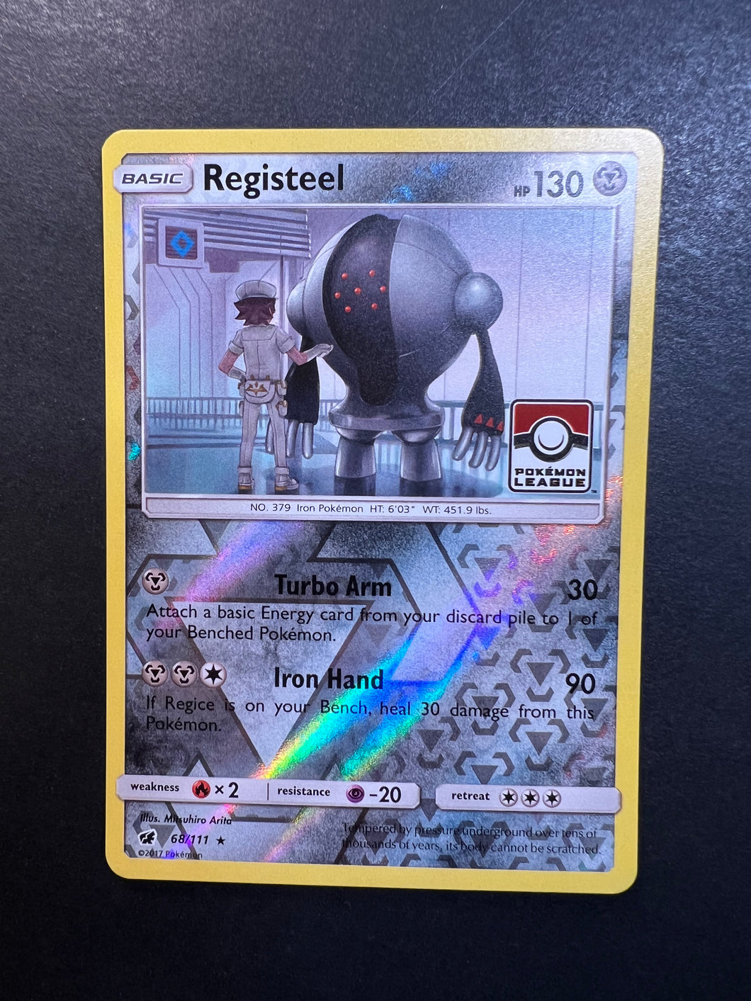 registeel pokemon card price Registeel - 68/111 Reverse Holo Rare