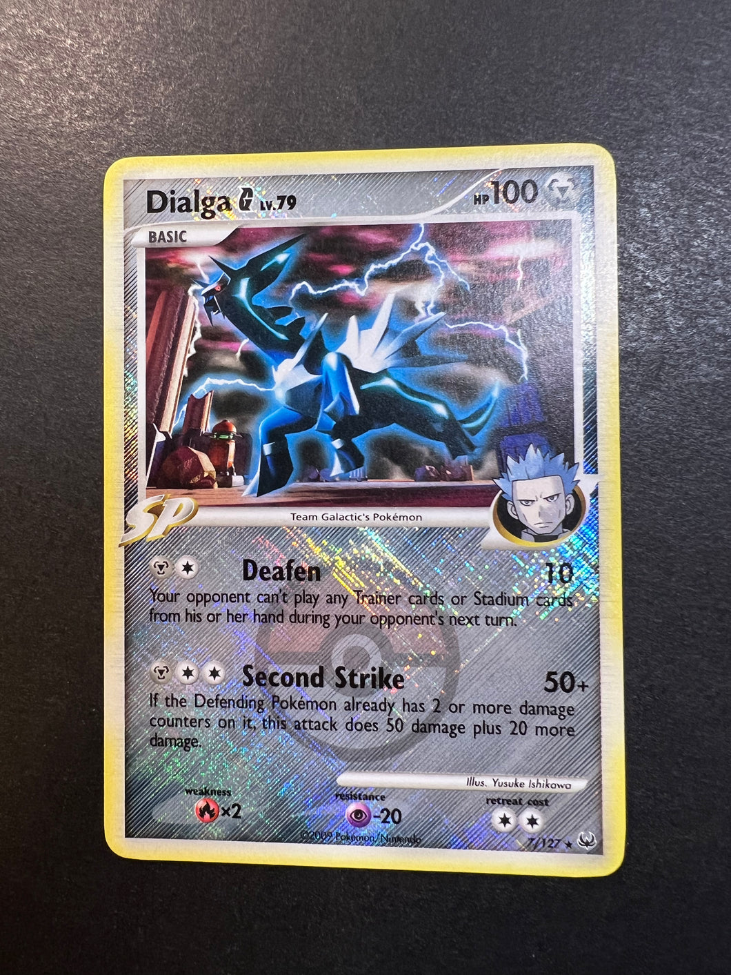 Dialga G - 7/127 Reverse Holo Rare - League Promo JAB Games13 Dialga G - 7/127 Reverse Holo Rare - League Promo JAB Games13