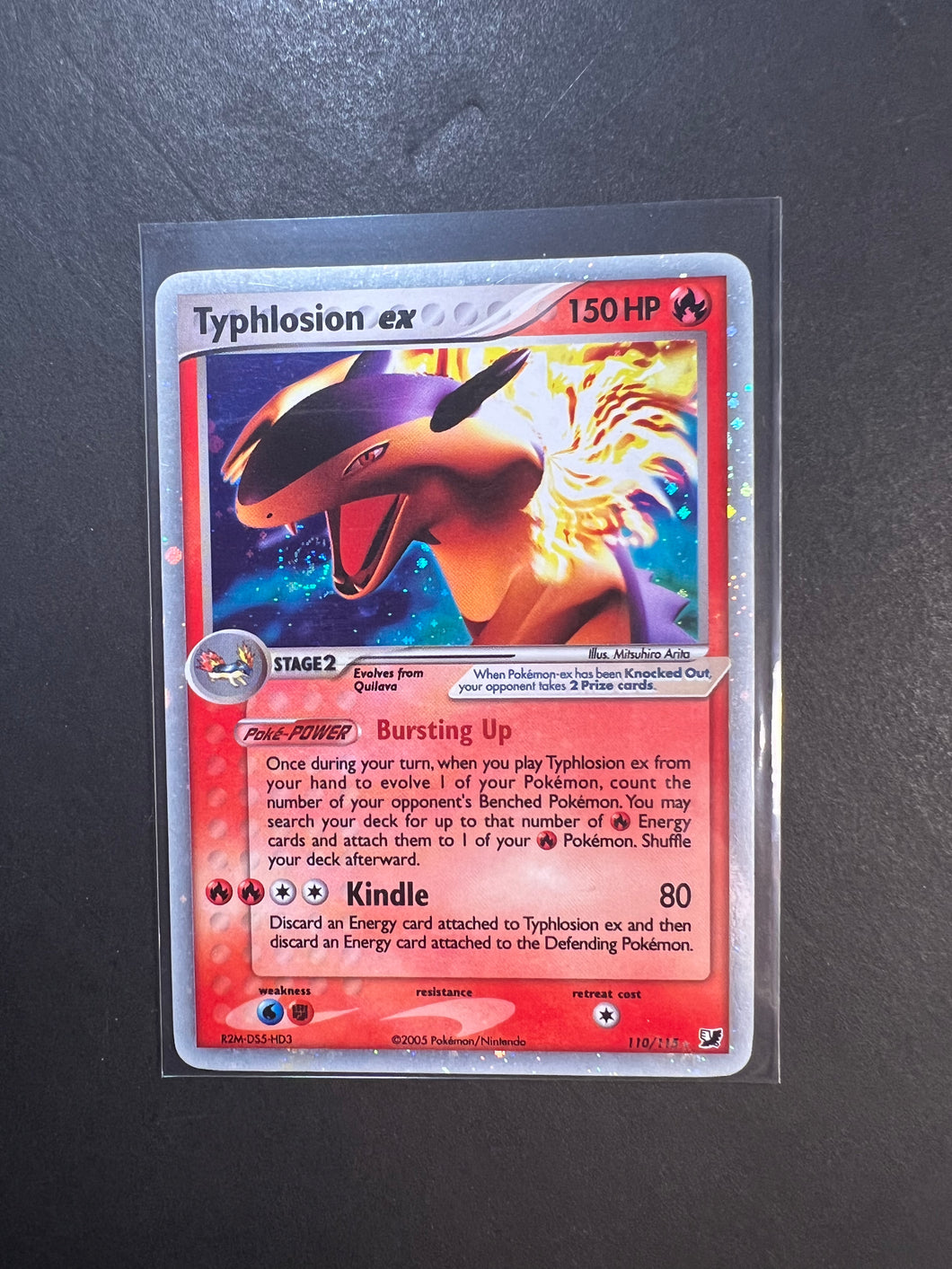 Typhlosion ex - 110/115 Holo Ultra Rare - EX Unseen Forces