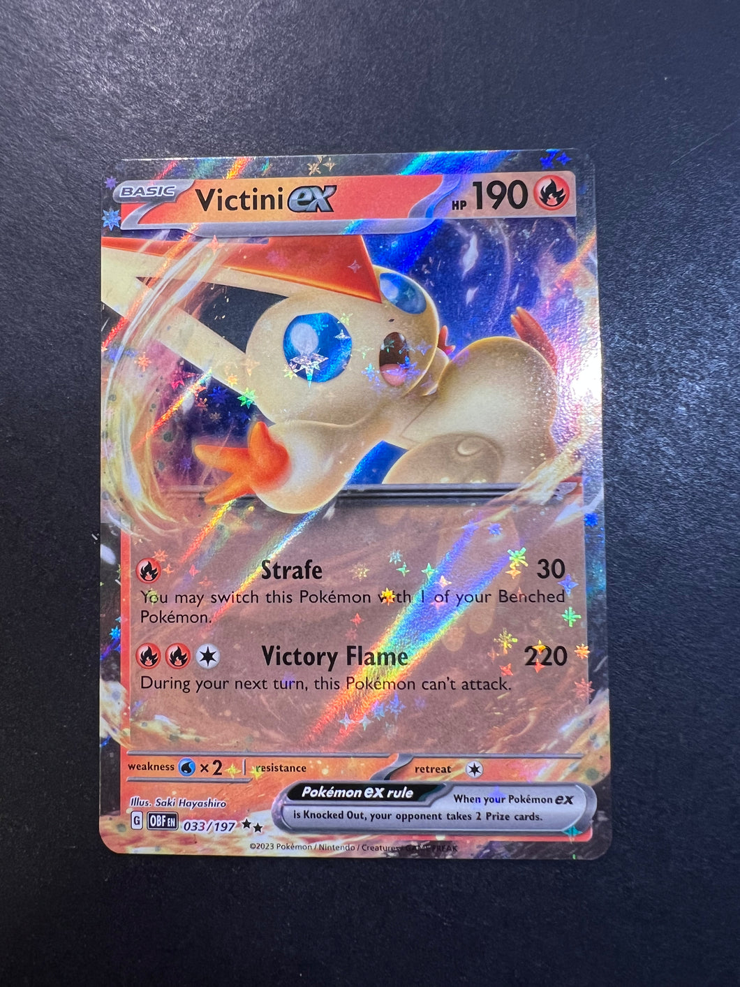 Victini ex - 033/197 Ultra Rare