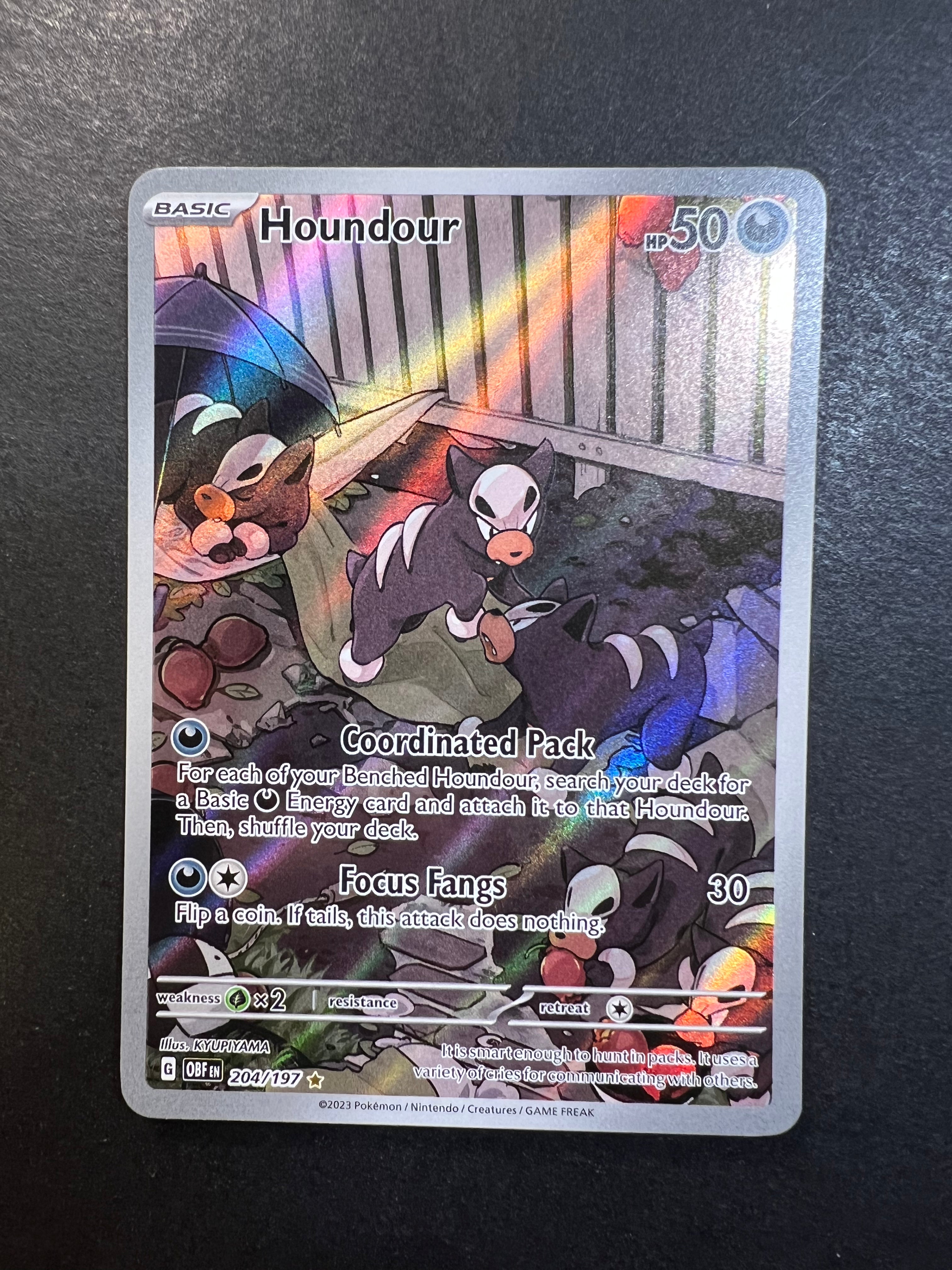 Houndour - 204/197 Holo Ultra Rare