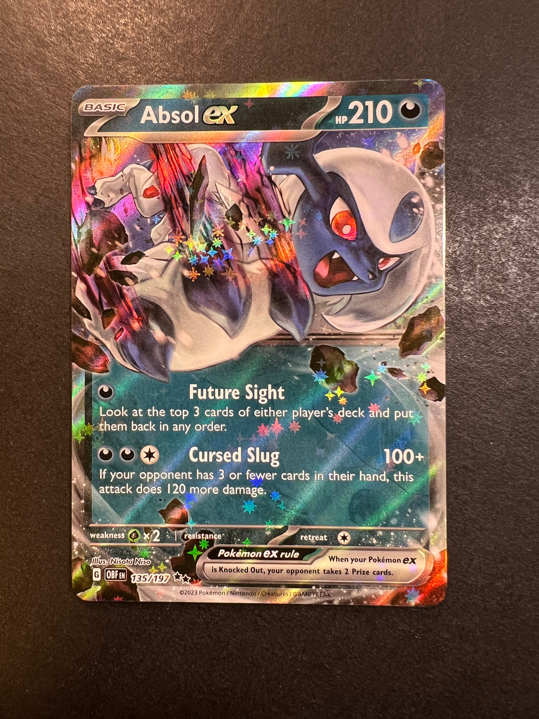Absol ex - 135/197 Ultra Rare