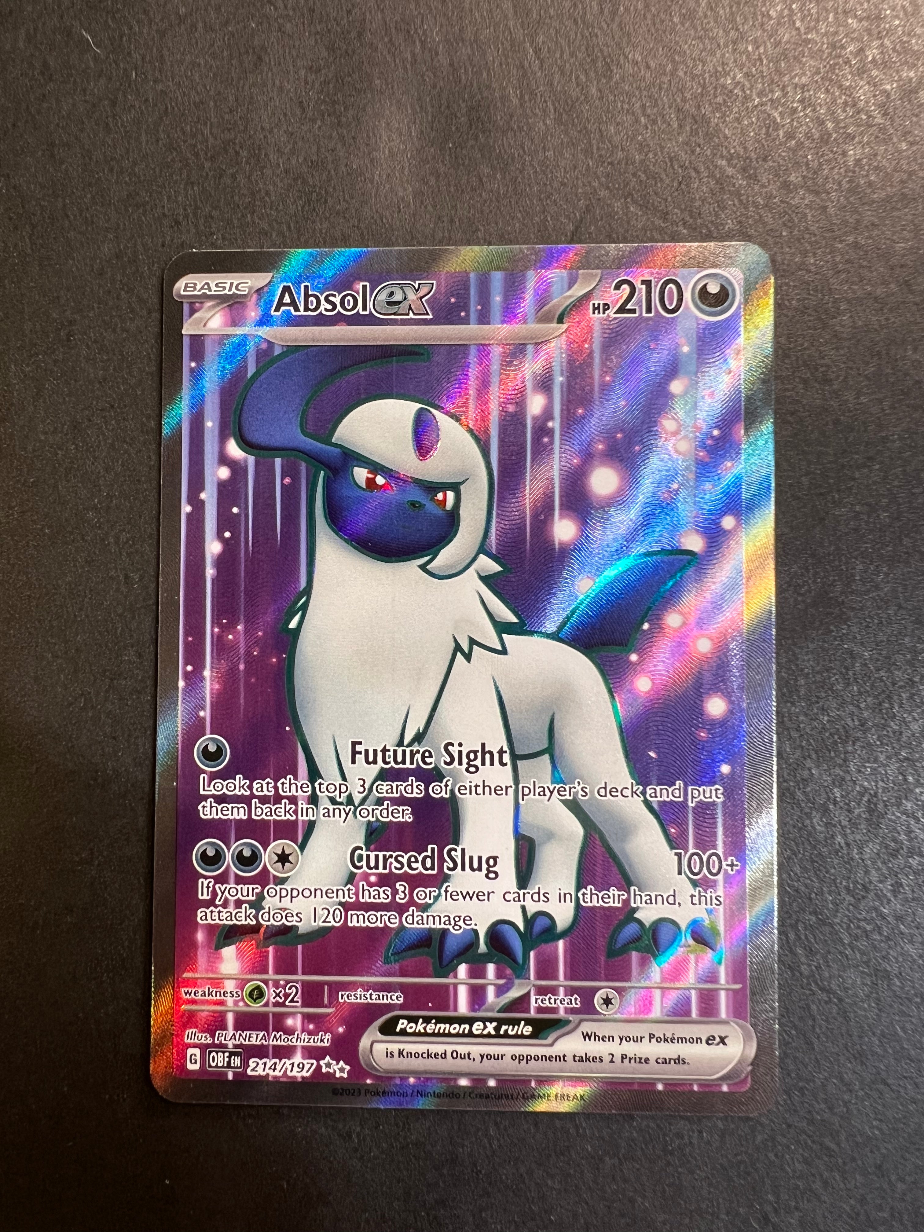 absol pokemon card price Absol ex - 214/197 Full Art Ultra Rare