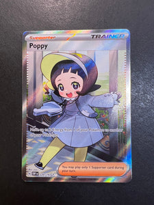 poppy pokemon card Poppy - 220/197 Full Art Ultra Rare Trainer