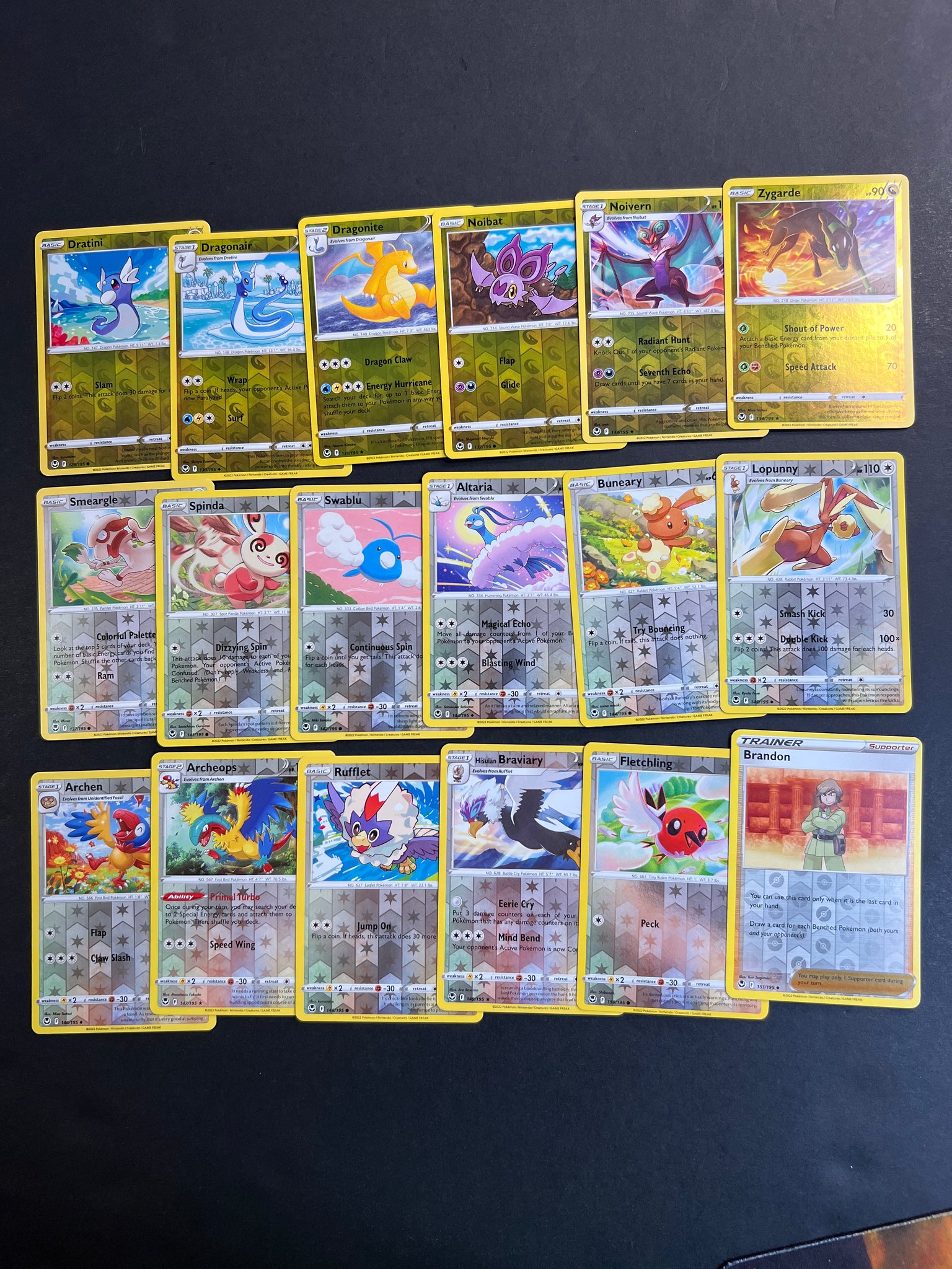 Pokemon Silver Tempest Complete Reverse Holo Card Set - 144 Cards + 15 JAB Games13 Pokemon Silver Tempest Complete Reverse Holo Card Set - 144 Cards + 15 JAB Games13