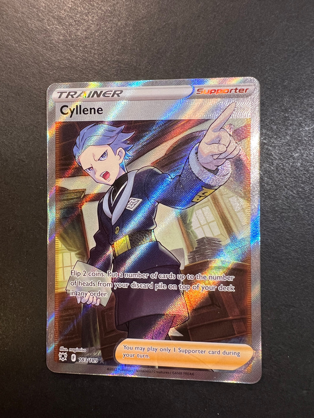 Cyllene - 183/189 Full Art Ultra Rare Trainer - Astral Radiance