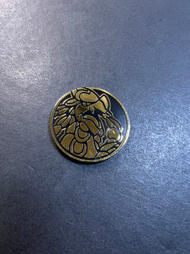 Official Kommo-o Pokemon Coin - Gold