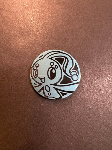 Official Manaphy Pokemon Coin - Light Blue