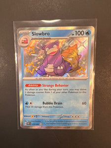 Slowbro - 117/091 Shiny Holo Rare - Paldean Fates