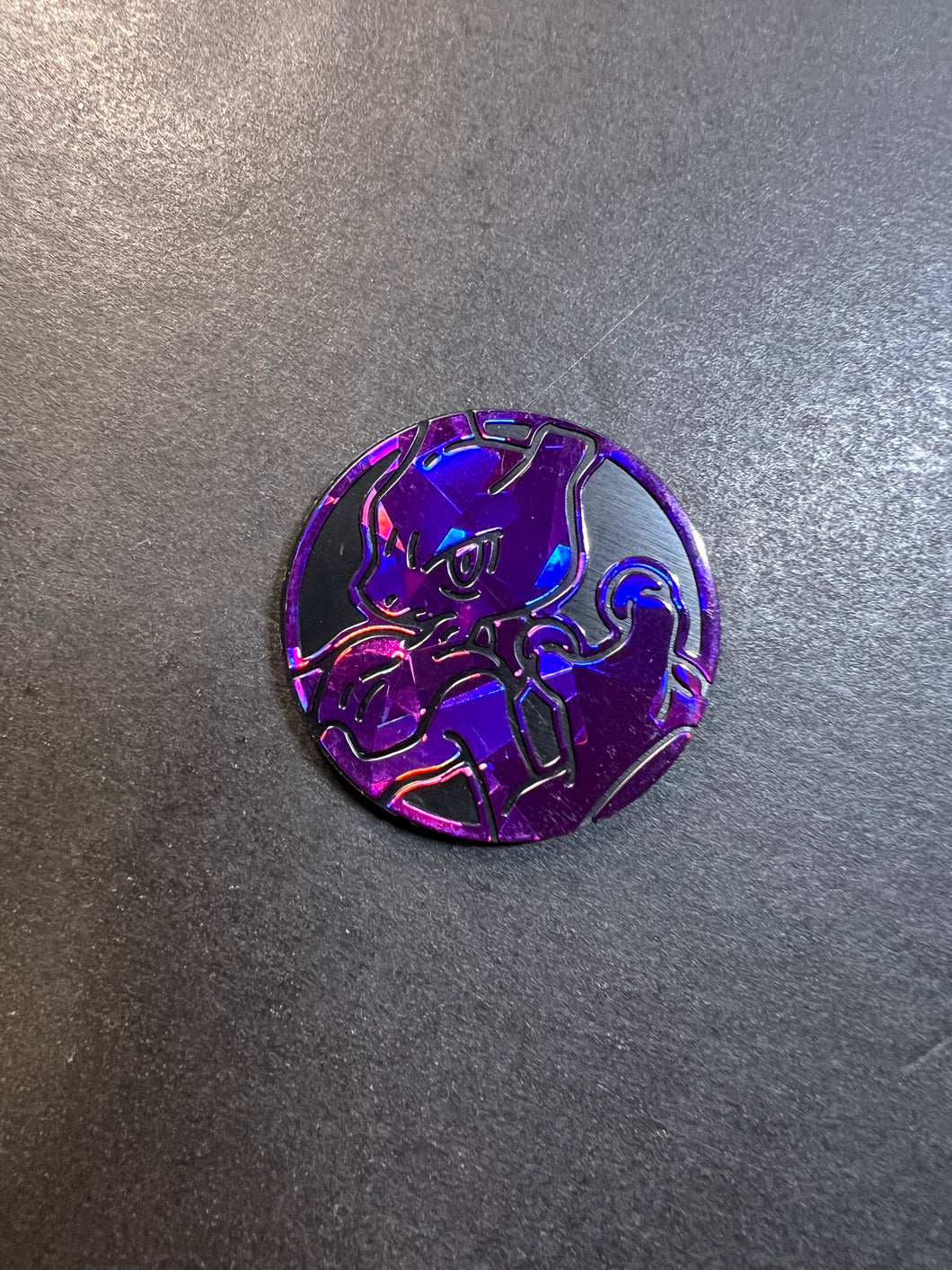 Official Mewtwo Pokemon Coin - “Cracked Ice” Purple – JAB Games13 Official Mewtwo Pokemon Coin - “Cracked Ice” Purple – JAB Games13
