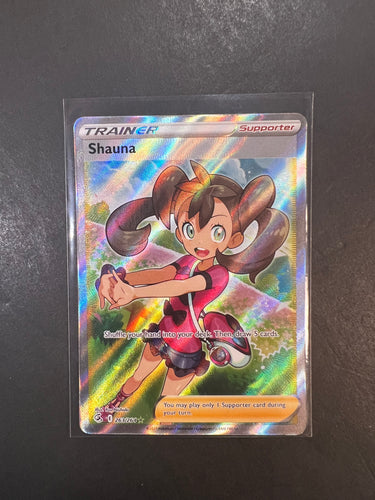 Shauna - 263/264 Full Art Ultra Rare Trainer - Fusion Strike