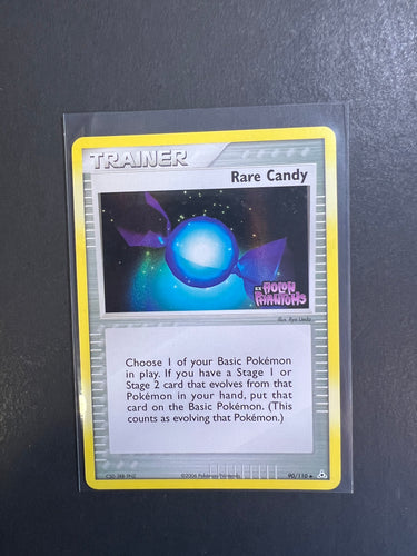 Rare Candy - 90/110 “Stamped” Reverse Holo Trainer - EX Holon Phantoms