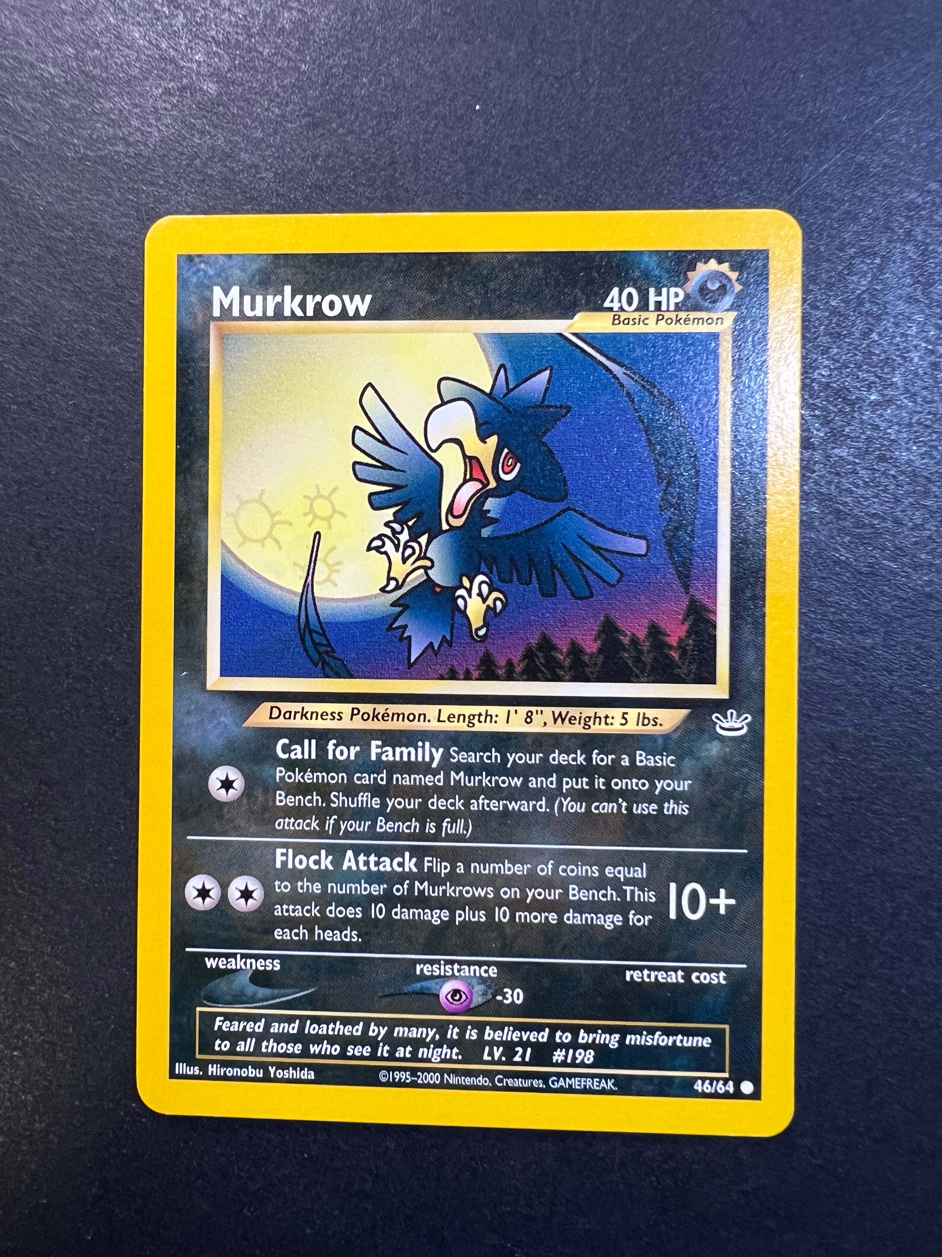 Murkrow - 46/64 Non-Holo