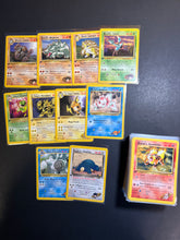 Load image into Gallery viewer, Pokemon Near Complete Gym Heroes Set - 93 1st Edition Cards - WOTC