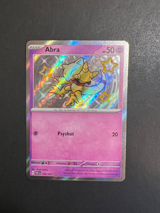 Abra - 148/091 Shiny Holo Rare - Paldean Fates JAB Games13 Abra - 148/091 Shiny Holo Rare - Paldean Fates JAB Games13