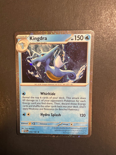 Kingdra - 032/182 Cosmos Holo Rare Promo - Paradox Rift