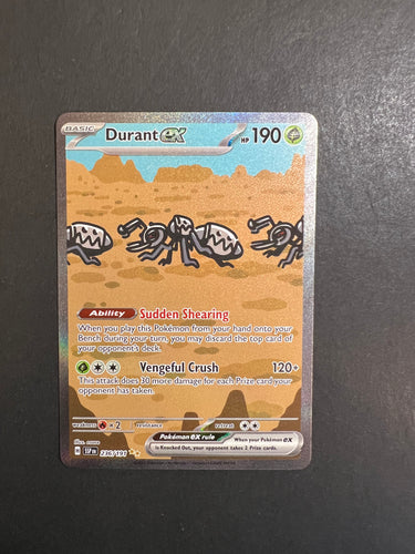 Durant ex - 236/191 Full Art Ultra Rare - Surging Sparks