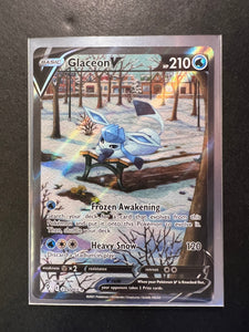 Glaceon V - 175/203 Full Art Ultra Rare - Evolving Skies