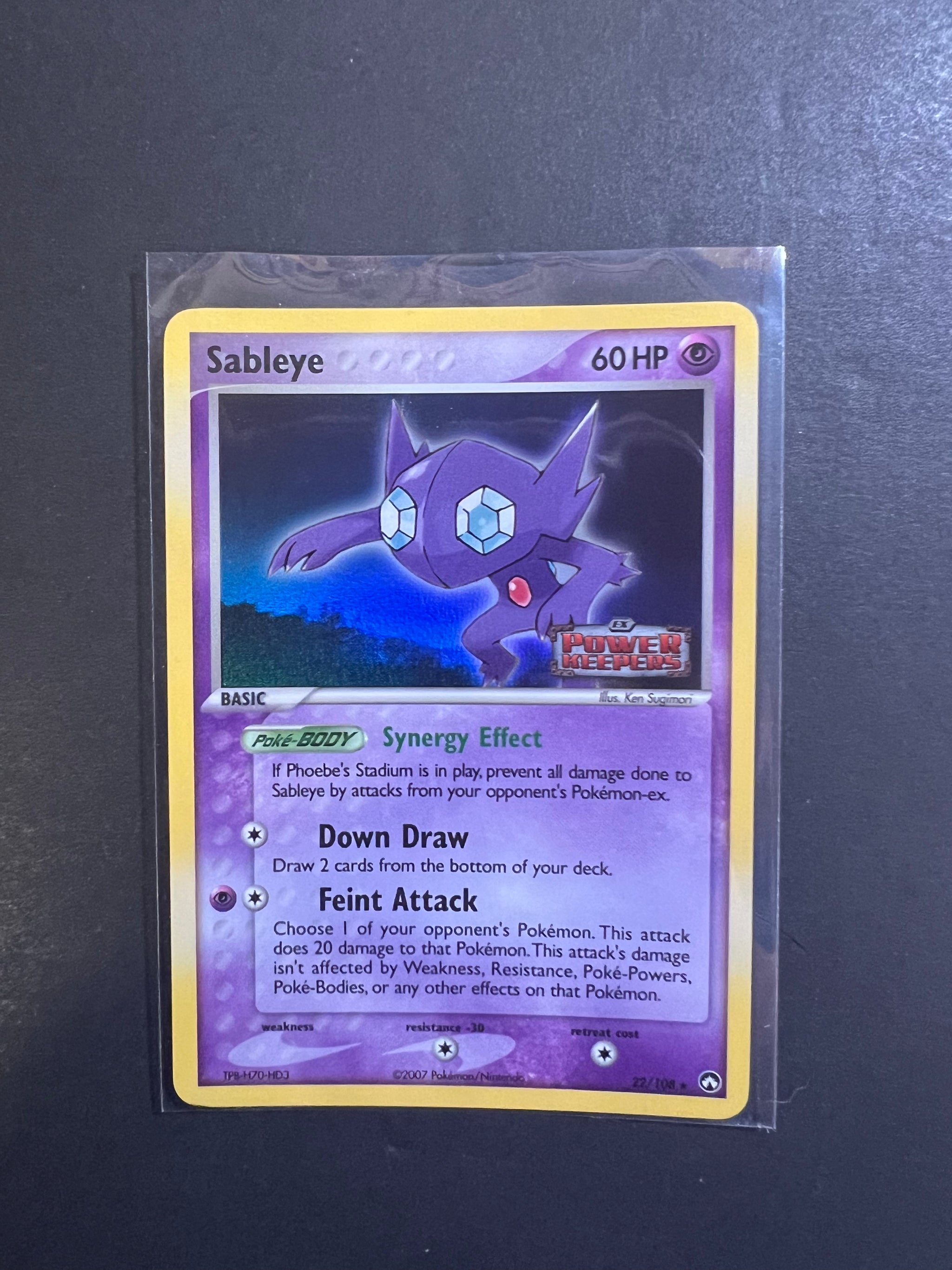 ポケモンカード ユレイドル 英語 7/108 EX POWER KEEPERS Cradily 7