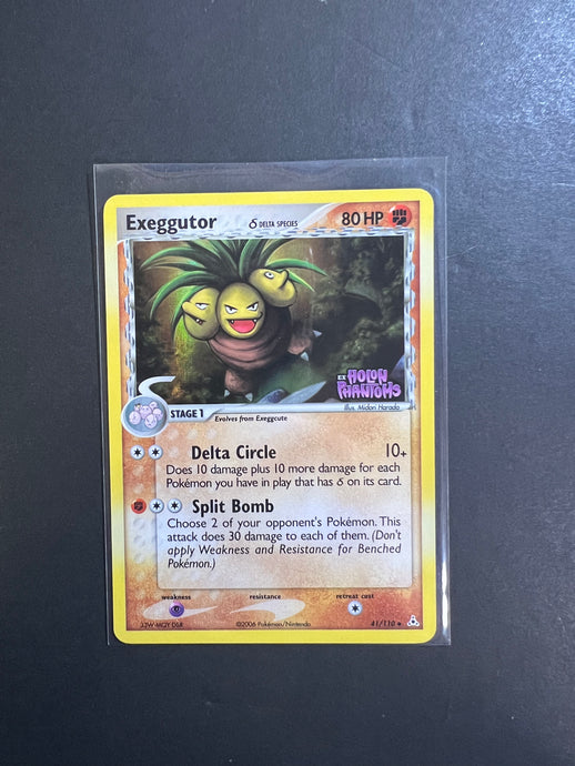 Exeggutor - 41/110 “Stamped” Reverse Holo - EX Holon Phantoms