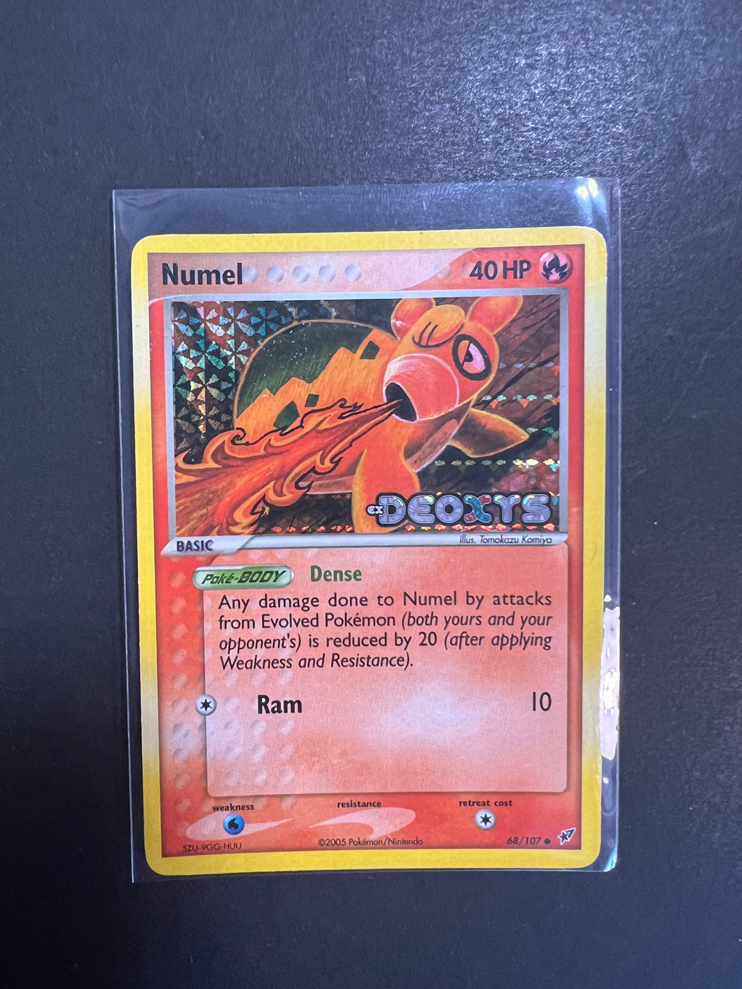 Numel - 68/107 “Stamped” Reverse Holo - EX Deoxys