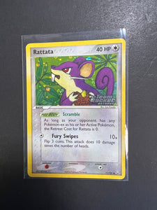 Rattata - 71/109 “Stamped” Reverse Holo - EX Team Rocket Returns