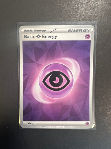 Psychic Energy - 013 Reverse Holo - Pokemon Prismatic Evolutions