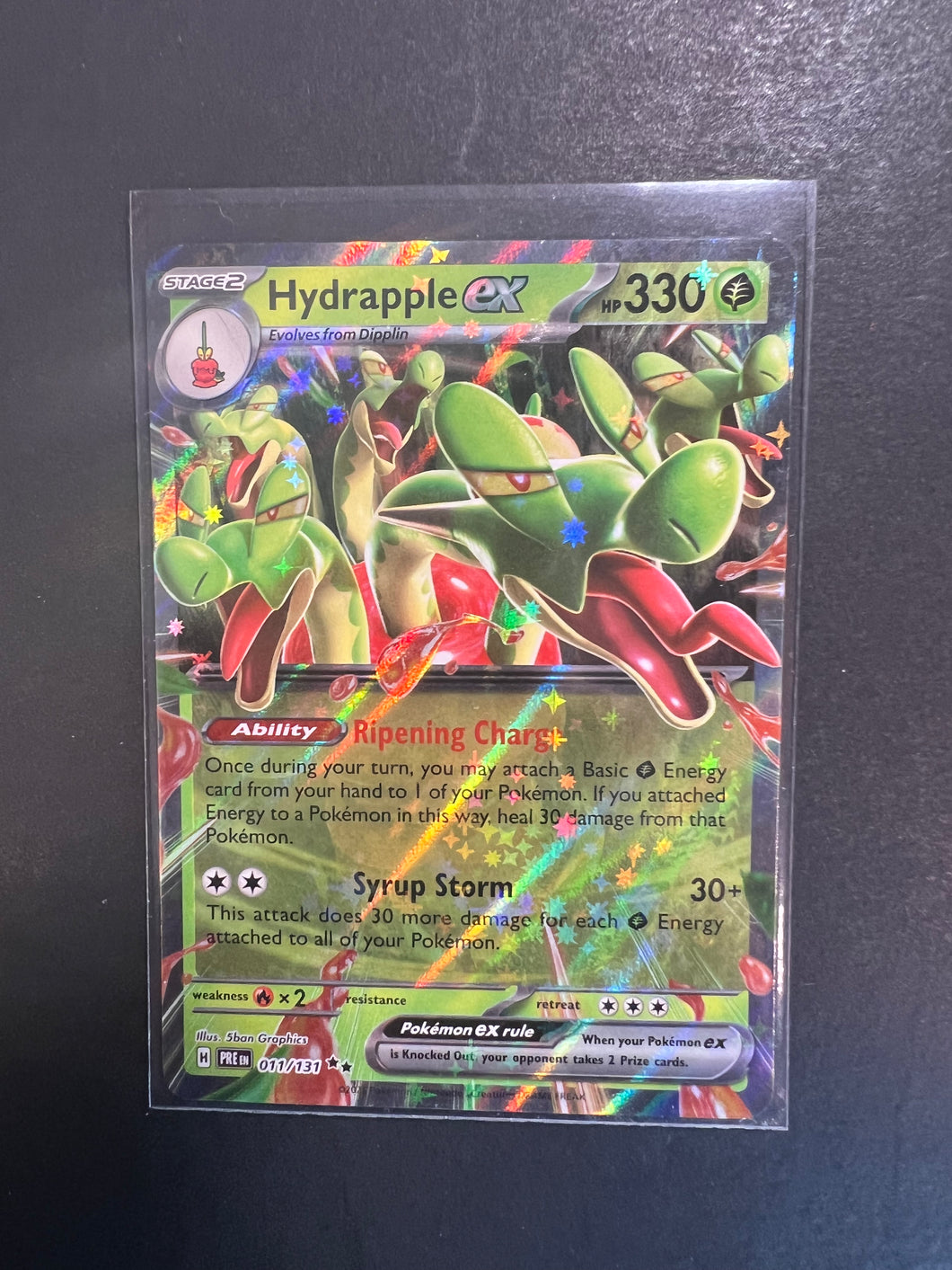 Hydrapple ex - 011/131 Ultra Rare - Prismatic Evolutions