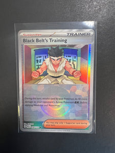 Black Belt’s Training - 096/131 Reverse Holo Pokeball Trainer - Prismatic Evolutions