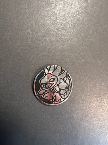 Official Hydreigon Pokemon Coin - Silver