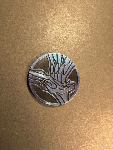 Official Pokemon Xerneas Coin - Light Blue