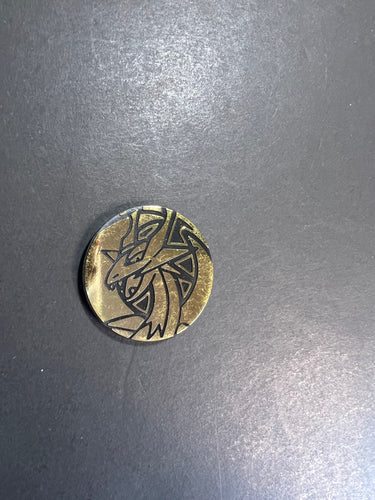 Official Salamence Pokemon Coin - Gold