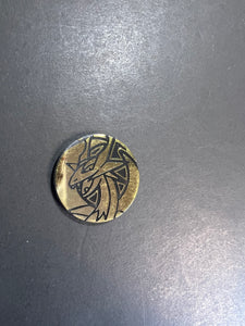 Official Salamence Pokemon Coin - Gold