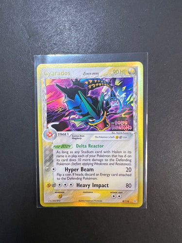 Gyarados - 8/110 “Stamped” Reverse Holo Rare - EX Holon Phantoms