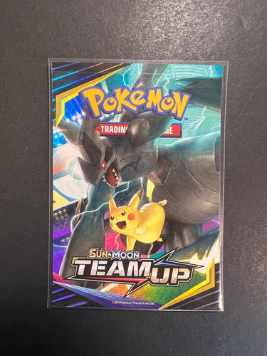 Pokemon Team Up Sticker - Pikachu & Zekrom Tag Team - New