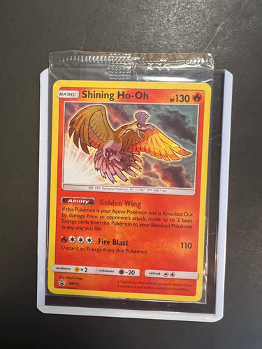 Shining Ho-Oh - SM70 Holo Rare Promo - Shining Legends Sealed!