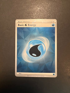 Water Energy - 011 Holo Rare - Pokemon Prismatic Evolutions