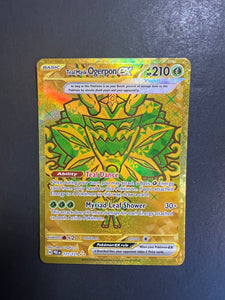 Teal Mask Ogerpon ex - 177/131 Gold Full Art Ultra Rare - Prismatic Evolutions