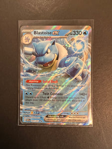 Blastoise ex - 009/165 Ultra Rare - Pokemon 151 Set JAB Games13 Blastoise ex - 009/165 Ultra Rare - Pokemon 151 Set JAB Games13