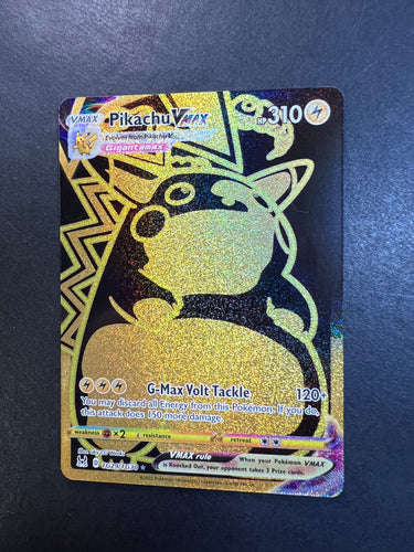 Pikachu VMax - TG29/TG30 Gold Full Art Ultra Rare - Lost Origin
