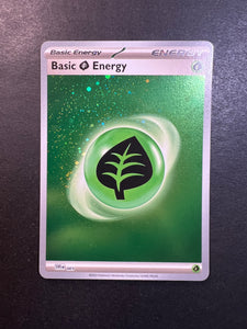 Grass Energy - 001 Holo Rare - Pokemon 151 Set