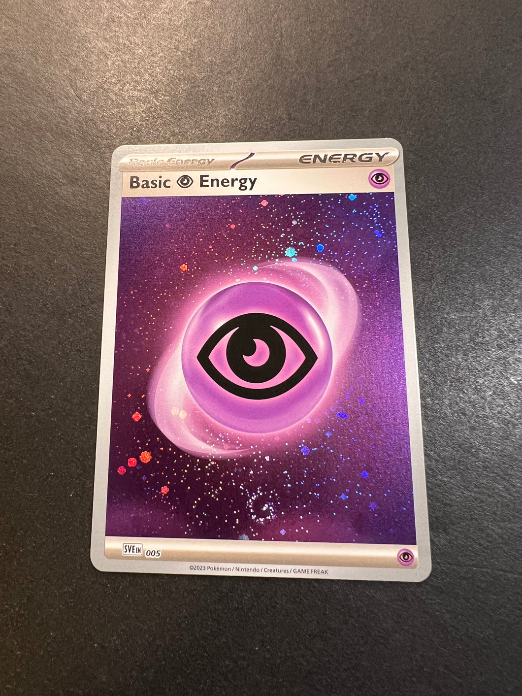 Psychic Energy - 005 Holo Rare - Pokemon 151 Set