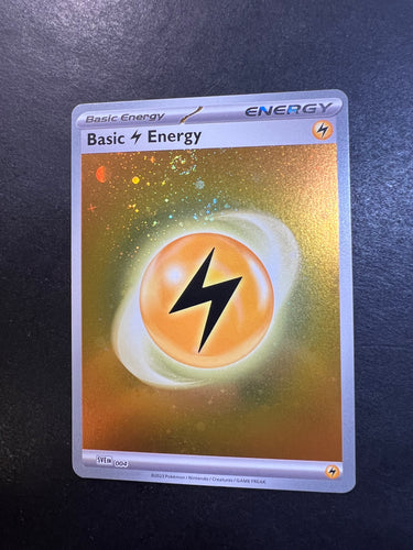 Lightning Energy - 004 Holo Rare - Pokemon 151 Set