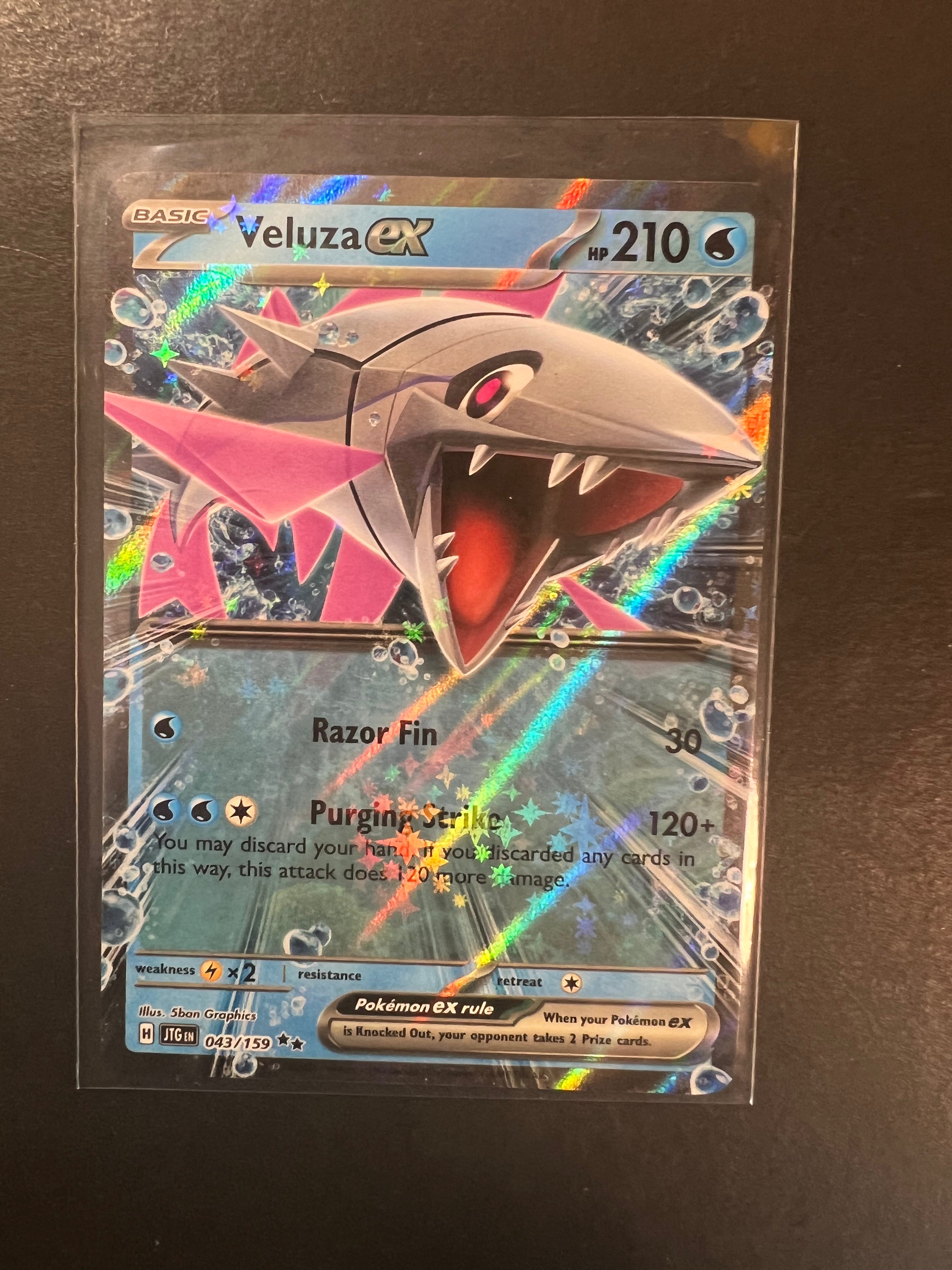 Veluza ex - 043/159 Ultra Rare - Journey Together JAB Games13 Veluza ex - 043/159 Ultra Rare - Journey Together JAB Games13