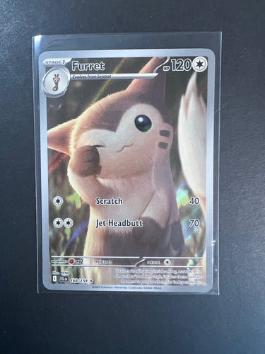 Furret - 168/159 Ultra Rare Art - Journey Together