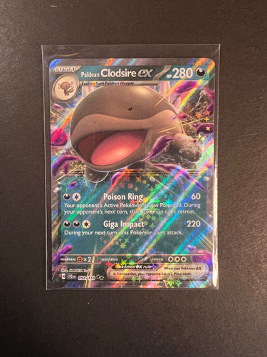 Paldean Clodsire ex - 094/159 Ultra Rare - Journey Together