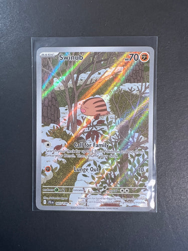 Swinub - 165/159 Ultra Rare Art - Journey Together