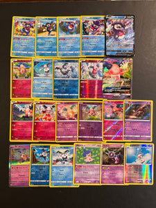 Pokemon Mr. Mime, Mime Jr and Mr. Rime Card Lot - 22 Cards - Ultra Rare V, GX, Holo and Reverse Holo Collection!