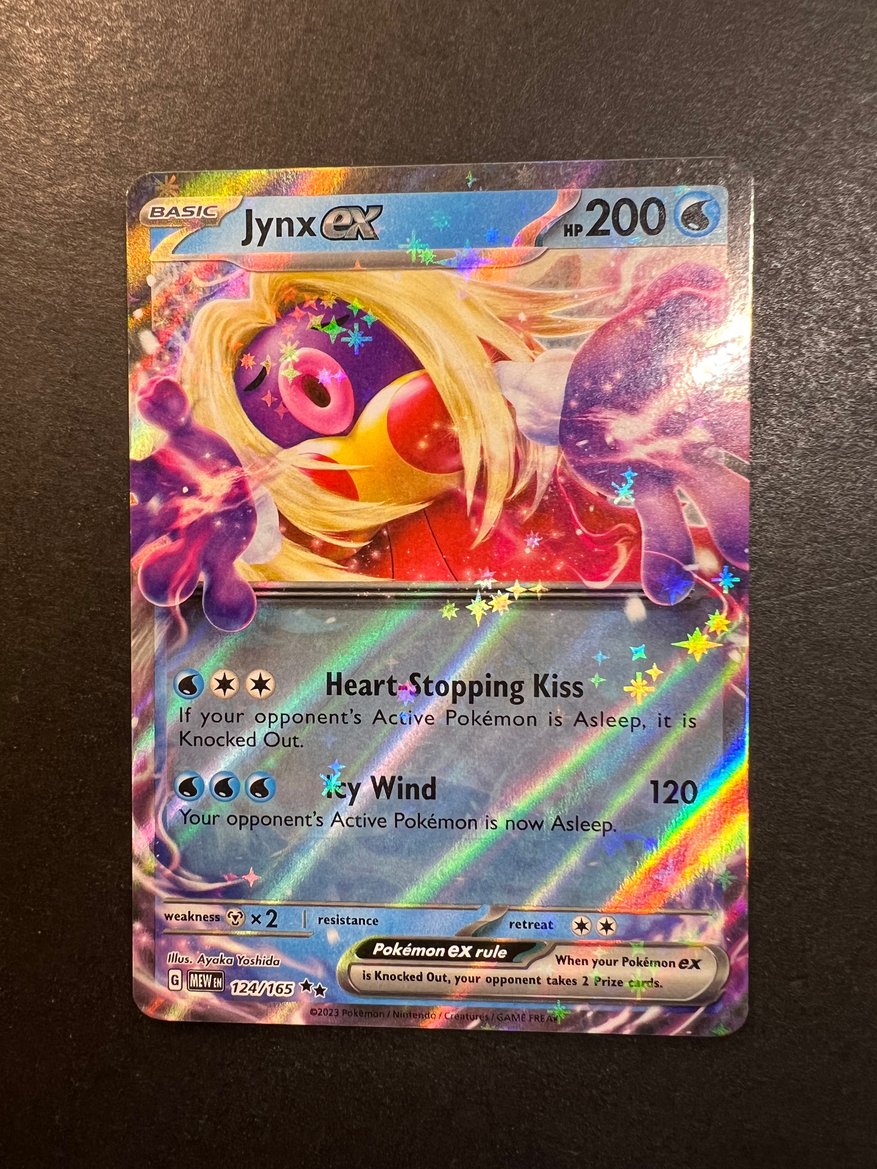 Scarlet & Violet 151 Set Pokmon TCG Jynx Ex SR 193/165 - Japanese Scarlet  & Violet Full Art Water Card Pokemon Cards